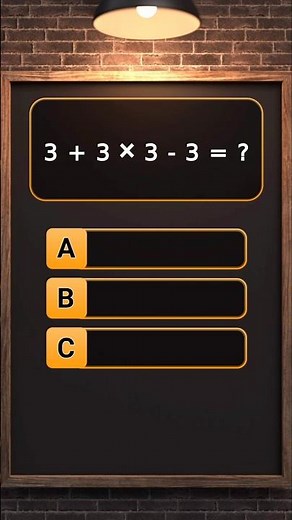 Math quiz challenge ➗ #quiz #trivia #maths #mathquiz