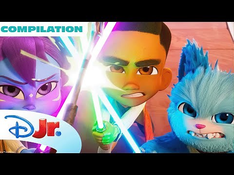 Star Wars: Young Jedi Adventures | Teamwork Is The Best Work! | @disneyjr x @StarWarsKids​