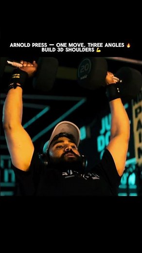 Arnold Press Explained 💪 Benefits, Do’s & Don’ts for 3D Shoulders 🔥