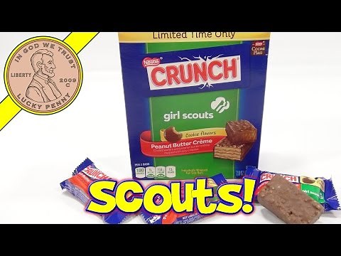 Girl Scouts Peanut Butter Crème Crunch Bars, These Are Tasty!