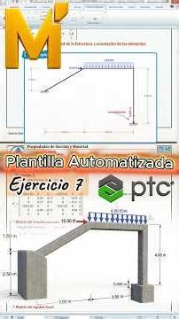 Tutorial 7: Análisis Matricial de Pórtico, con asentamiento. #mathcadprime #análisisestructural