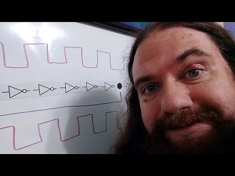 Ring Wave Generator - Square Wave Clock With Nothing But An Inverter Chip - Simply Put