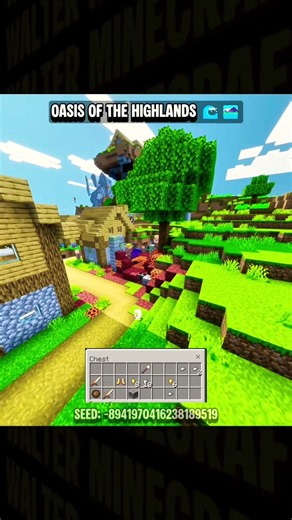 RARE VILLAGE SPAWN 🏡 | Minecraft Bedrock 26 #minecraft