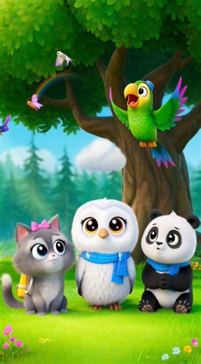 The Snowy Owl’s Summer Problem 🦉☀️ | Cool Magic Cloud Rescue! | Furry Dreams Stories