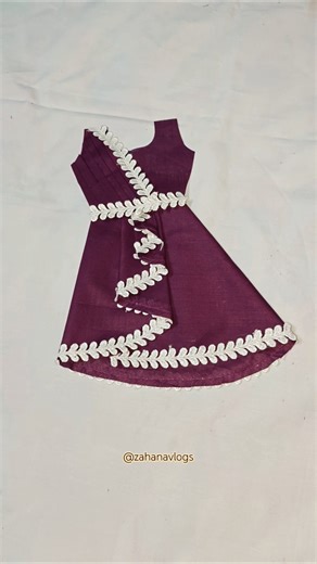 frock design 2025 #fashion #babyfrock #sewing #zahanavlogs #frock #top #frockstitching #shorts