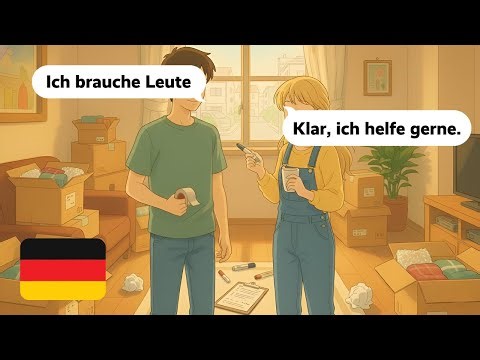 Simple German Conversations for Beginners | Real-Life German Dialogues (A1–A2)