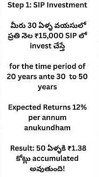 SIP SCAM OR MAGIC?|Tanya Talks Today| Telugu Motivation|#yttredningtelugU$$shorts|#INVESTMENT TIPS