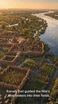 🌊 How the Nile River Created Ancient Egypt!