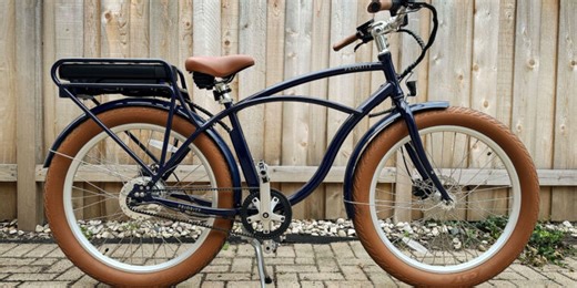 Rolling in style: The Priority E-Coast beach cruiser