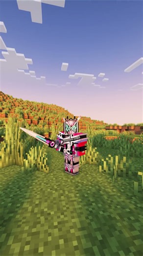 Kamen Rider Zi-O Decade Form Henshin in Minecraft Java 1.18.2 #minecraft #mod #shorts #kamenriderzio