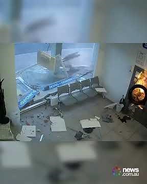 Laundromat explosion nearly kills clueless man