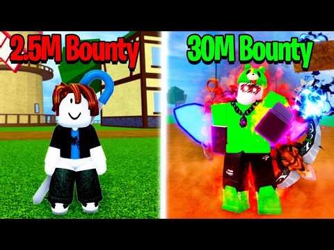 Reaching 30 MILLION BOUNTY In One Video Blox Fruits