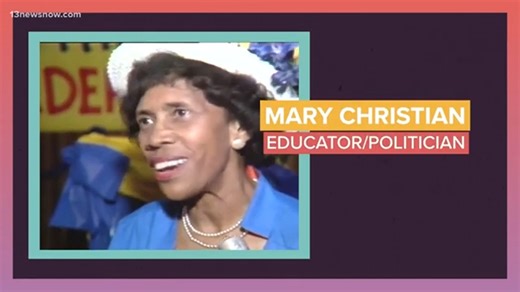 Remembering Dr. Mary Christian, the first woman and African American from Hampton elected to state legislature