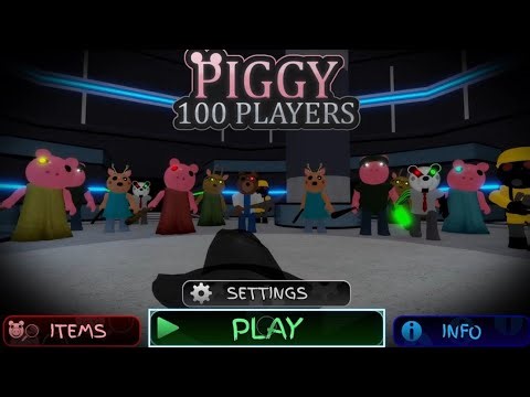 Piggy But 100 players Gameplay
