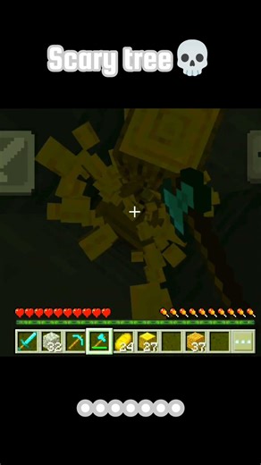 why scary tree💀 #short#minecraft#scary