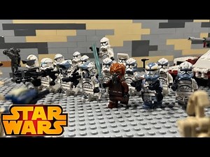 Revision - The Wolfpack Part Two - Lego Star Wars the Clone Wars (Stop Motion)
