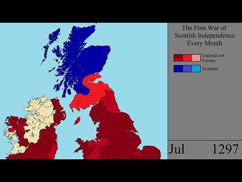 The First War of Scottish Independence: Every Month