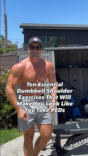 10 Essential dumbbell shoulder exercises￼