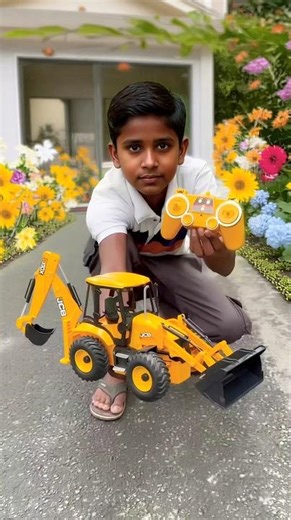 Remote Controlled Jcb Ki Unboxing #shorts