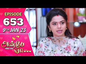 Anbe Vaa Serial | Episode 653 | 9th Jan 2023 | Virat | Delna Davis | Saregama TV Shows Tamil