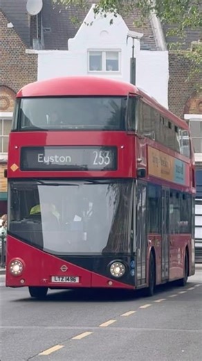 London Bus Route 253 To Euston Station 🇬🇧🚎|| #londonbuses #euston #253 #camden #routemaster
