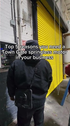 Top 5 reasons you need a Town gate springless motor in your business
