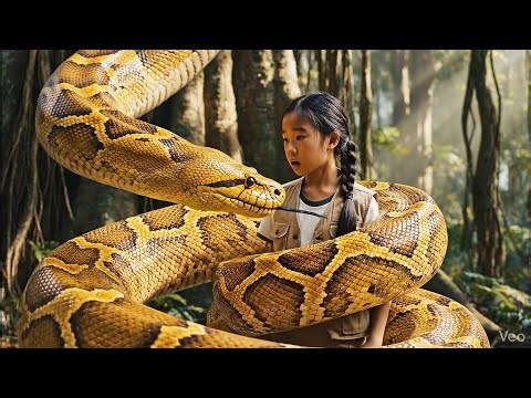 🐊Python big giant snake vfx movie 🎥🎥@|| girl fear sanke strike ✂️