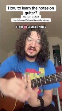 Mapping Notes On The Fretboard #guitarlesson #guitartips #guitarlessons #guitarteacher