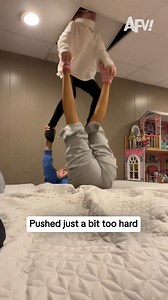 645K views · 11K reactions | Is the ceiling okay??  #afv #fail #funny | America's Funniest Home Videos | Facebook