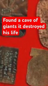 16K views · 164 reactions | John Brewer found a cave of ancient giants and ancient records. It destroyed his life. Check out the full videos for the full story of the cave of giants found in Utah. Link will be in the comments | Terry L Carter | Facebook