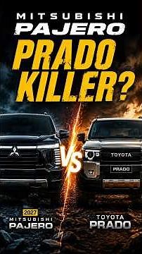 2027 Mitsubishi Pajero - Prado Killer? #pajero4x4 #prado #suvbattle #pajerodakkar #mitsubishipajero