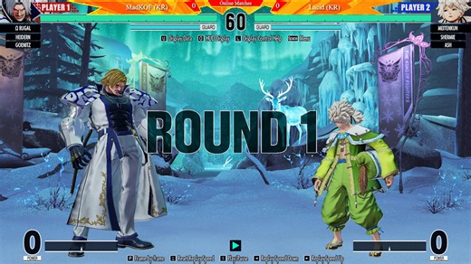 #KOFXV MadKOF Vs LACID - The King of Fighters XV - Korean Masters High Level gameplay | Dreamers Force Gaming