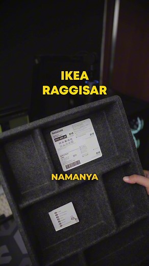 Solution for messy drawers! 😅✌🏾 thanks for the inspiration @matdilisio 😎 #ikea #ikeahack #ikeadrawer #setup #setupgamer #desksetup #setupinspiration #gaming #gamer #mechanicalkeyboard #customkeyboard #asthetic