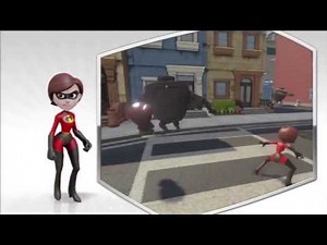 Disney Infinity - Mrs Incredible Character Gameplay - Series 1