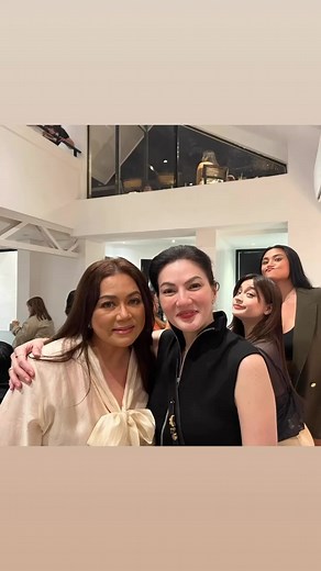 Happy Birthday Ms @dinabonnevie 🎂🥳🎁🍾 Thank you for celebrating your birthday with us last night! We all had fun. May GOD bless you more. 🙏🏻 We love you Ms D. 💙 | Carmina Villarroel-Legaspi