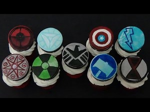 avengers cupcakes