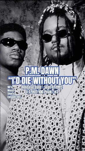 P.M. Dawn “I’d Die Without You” #90s #90smusic #pmdawn