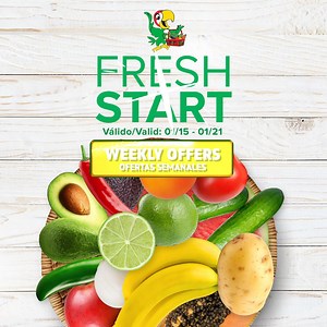 New beginnings deserve a little something extra. 😉 Check out our weekly deals! 🎉 Shop our specials from Jan 14th-21st Los nuevos comienzos merecen algo extra. 😉 ¡Echa un vistazo a nuestras ofertas semanales! 🎉 Compra nuestras ofertas especiales del 14 al 21 de enero | Fiesta Mart