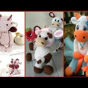 Beautiful &Attractive Handknitted Collection _Top Class Crochet Animal Toys Patterns