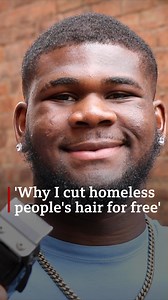 5.6K views · 327 reactions | What an amazing thing to do ❤️ Wisdom has been cutting homeless people's hair for free on the streets of Nottingham. | BBC Nottingham | Facebook