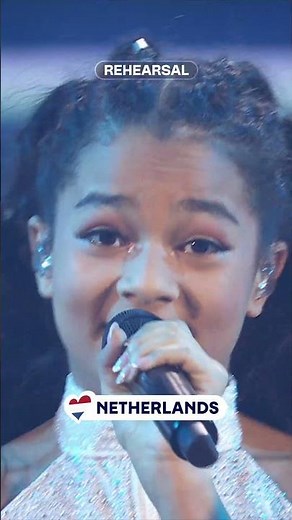 ‘Freeze’ ain't so frozen! 🧊 Watch Meadow move for Netherlands 🇳🇱 #JESC2025 #JuniorEurovision