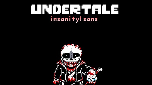 [UT动画] [undertale Theme] [insanity!sans] phase1 pv动画