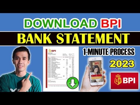PAANO KUMUHA NG BANK STATEMENT SA BPI ONLINE | DOWNLOAD BPI BANK STATEMENT | TAGALOG TIPS 2023
