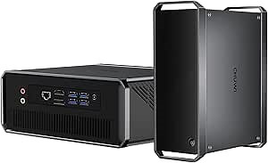 CHUWI CoreBox Mini PC, Windows 10 Mini Desktop Computers with Intel i5-8259U CPU,16GB RAM 512GB SSD, Gaming PC up to 3.8GHz, Expandable 2TB, Dual WiFi/Gigabit Ethernet / BT4.2, Portable Tower PC
