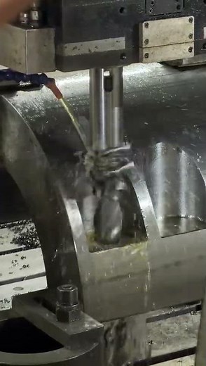 CNC Boring Process | Precision Hole Machining on Heavy Milling Machine