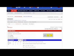 Tomorrow's Racecards Today (plus Pace Reports too)