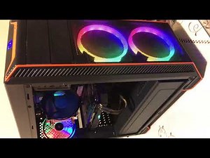 Supercase Thor TH06A Case, i5-9600KF Argb Build