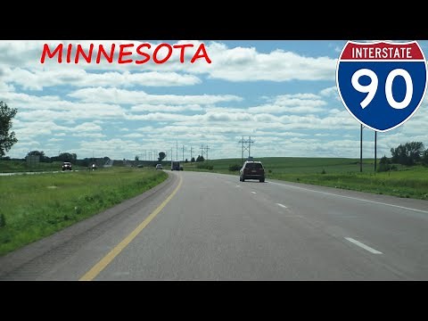 Interstate 90 - Minnesota westbound [FULL LENGTH VIDEO]