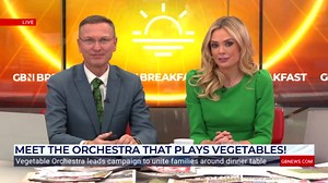 Watch: The Vegetable Orchestra perform live on GB News