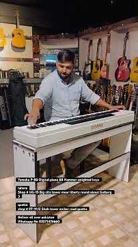 Yamaha P-80 Digital piano 88 Hammer weighted keys #piano #pianist #tutorial #pianocover #music